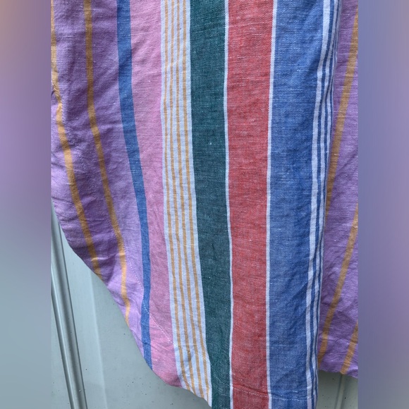 GAP Striped Midi Dress - Pink and Blue - Picture 12 of 12